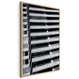  Slika - Architectural Raster (1 Part) Vertical 60x90 U prirodnom drvenom okviru | shoptok.hr