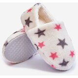 Boto Children's Insulated Slip-On Slippers In Stars White Meyra | ePonuda.com