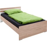 Novel postelja 90 cm x 200 cm , leseni material bela, barve hrasta Cene