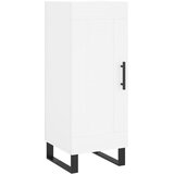  Visoka komoda bijeli 34,5x34x180 cm od konstruiranog drva | shoptok.hr