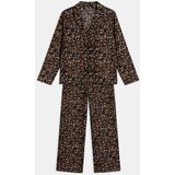 Sinsay Dvodijelna pidžama od viskoze s leopard uzorkom Slike