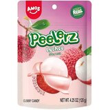 Amos Gumene bombone Peelerz gummy lychee 65g Cene