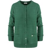 Pri Classic warm thick short LEOILA sweater with button closure | shoptok.hr