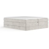 Maison de Rêve Bež boxspring postelja s prostorom za shranjevanje/brez vzglavja 160x200 cm Juniper – | Shoptok.si