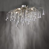 PAUL NEUHAUS 8090-55 - Plafonski luster ICICLE za površinsku montažu 4xG9/40W/230V 30x60 cm hrom | Eponuda.com