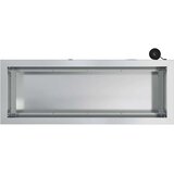  Vrtna posuda za sadnju s LED svjetlom 2 kom. Srebrna - Pocinčani čelik 30 x 80 x 30 cm 2 | shoptok.hr