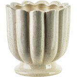 Mondex Vaza keramična Evam Beige 15.5x15.15x15.5 bež 1 kos, (5000445382) Cene