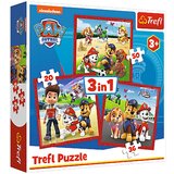 Trefl puzzle Paw Patrol, 3u1 (20,36,50) Cijene
