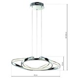  LED luster na sajli COPERNICUS LED/46W/230V | Eponuda.com