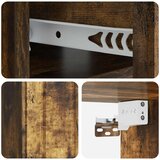  Stenski nočni omarici Dimljen hrast 49 x 34,5 x 24 cm, (5000209416) | Shoptok.si