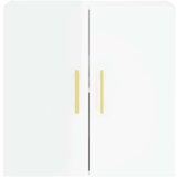 Zidni ormarić visoki sjaj bijeli 60x31x60 cm konstruirano drvo | shoptok.hr