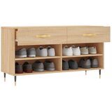  Klupa za cipele boja hrasta 102 x 35 x 55 cm konstruirano drvo | Eponuda.ba