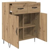  Kreveta Umjetnički hrast 69,5 x 34 x 90 cm Konstruirano drvo | shoptok.hr