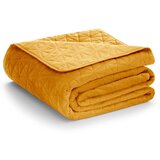 AmeliaHome Prekrivač Laila 200x220 cm, gorušičasta | shoptok.hr