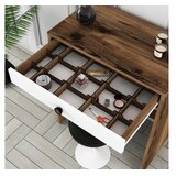 Hanah home lizbon - walnut, white walnutwhite make-up table | Eponuda.com