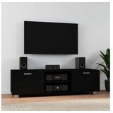 vidaXL TV omarica crna 140x40,5x35 cm inzenirski les | Shoptok.si