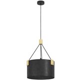 Eglo viseća lampa POTOSI E27 crni papir drvo Ø40 cm 39944 Cene