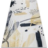 RugsX Preproge ANDRE 1220 pralna preproga Abstrakcija protizdrsna 160x220 cm Bela | Shoptok.si