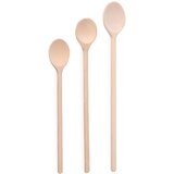 Hendi drvena kašika – set od 3 komada, razne veličine, 3 kom, (L)475mm | Eponuda.com