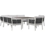 Bessagi Garden Vrtna Garnitura Elisa, Svetlo Siva, 5-Delno | Shoptok.si