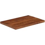 Stolna Mizna plošča 80x70x3,8 cm pravokotna trden predelan les, (21412119) | Shoptok.si
