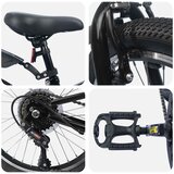  Dječji Bicikl 20 Inča 6-Speed za djecu od 6 do 11 godina Crna | shoptok.hr