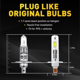 Auxito H1 LED sijalice DD-GF-H1 6500K â€“ 1:1 kao halogena | Eponuda.com
