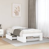  Okvir za krevet bijeli 90x200 cm konstruirano drvo | shoptok.hr