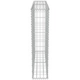  Gabionski zid s poklopcima od pocinčanog čelika 100 x 20 x 100 cm | shoptok.hr