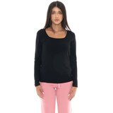 Leone 1947 Majice z dolgimi rokavi Woman T-Shirt Long Sleeves All You Need Črna | Shoptok.si