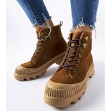 Big Star Brown leather boots | Shoptok.si