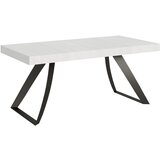 Itamoby   Proxy (90x180/440 cm) - bela, barva nog: antracit - raztegljiva jedilna miza, (20843020) | Shoptok.si