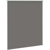 vidaXL Rolo zavjesa Blackout siva 130x130 cm Širina tkanine 126,6 cm | shoptok.hr