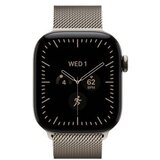 Apple watch series 12 gps + cellular 42mm natural titanium case with natural milanese loop (MJGH4WF/A) | Eponuda.com