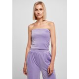 UC Ladies Ladies Short Velvet Tube Top Lavender Cene