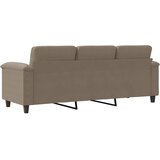  Trosjed smeđesivi 180 cm od mikrovlakana | shoptok.hr