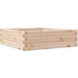  Vrtno cvetlično korito 80x80x23 cm trdna borovina | Shoptok.si