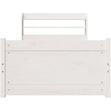 vidaXL Okvir kreveta s uzglavljem bez madraca bijeli 90x200 cm | shoptok.hr