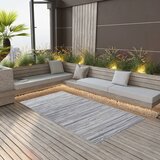 vidaXL Zunanja preproga siva 80x150 cm PP, (20668484) Cene