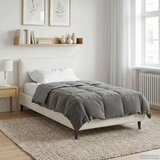 Puni Polna celoletna prevleka Svetlo siva 135 x 220 cm Mikrovlakna, (5000284486) | Shoptok.si