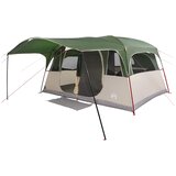 vidaXL Tunelski šator Zelena 427 x 305 x 205 cm Poliester i čelik - Zelena 12 osoba | shoptok.hr