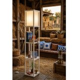 Opviq podna lampa, bijela Slike