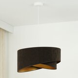  Brilagi - LED luster na sajli LYRA 1xE27/15W/230V tamno braon/zlatan | Eponuda.com
