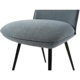 CARRYHOME stol, kovina, tekstil modra | Shoptok.si