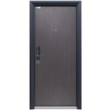 Master Vrata metalna sa električnom bravom 205x96x7cm D QP-Y-729 smeđa | Eponuda.ba