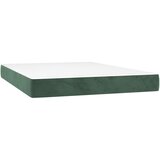 The Living Store Vzmetnica z žepkasto vzmetjo temno zelena 140x200x20 cm žamet - Vzmetnica Z Žepkastimi Vzmetmi, (21495534) | Shoptok.si