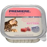 Premiere Cat Meat Menu Kitten Govedina/Puran srca 100g ALU-pak Cene