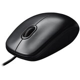  Miška USB 3 gumbi optična žična M90 Logitech črna/siva blister | Shoptok.si