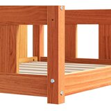  Krevet za psa Vosak smeđa 55 x 45 x 28 cm Čvrsto borovo drvo | shoptok.hr
