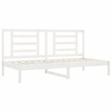  Dnevni krevet bez madraca bijeli 90 x 200 cm masivna borovina | shoptok.hr